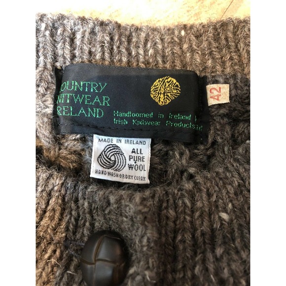Country Knitwear Ireland Ski Fisherman Sweater - Picture 7 of 7
